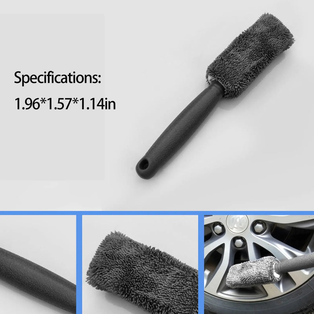 Shine Car Cleaning Tool Kit (Complete Wash & Detailing Set with Brush, Glove, Sponge, Pads & Towels)