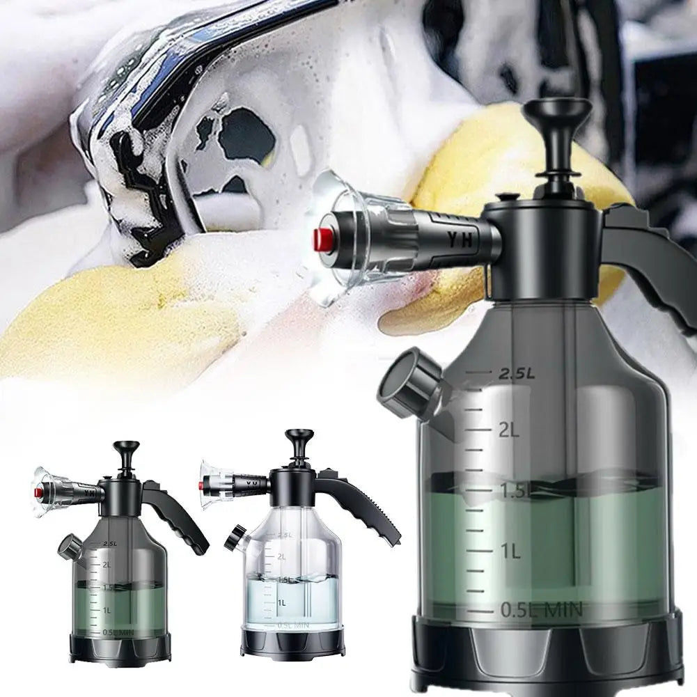 Shine 2.5L Hand Pump Foam Sprayer With Measuring Cup