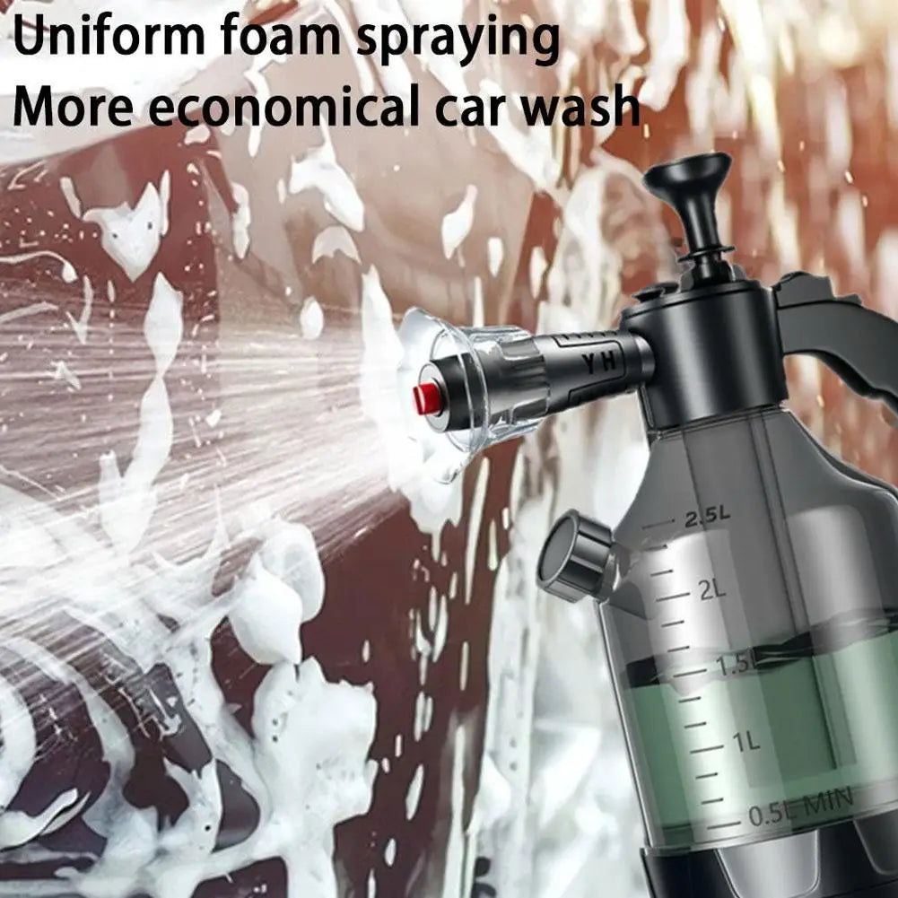 Shine 2.5L Hand Pump Foam Sprayer With Measuring Cup