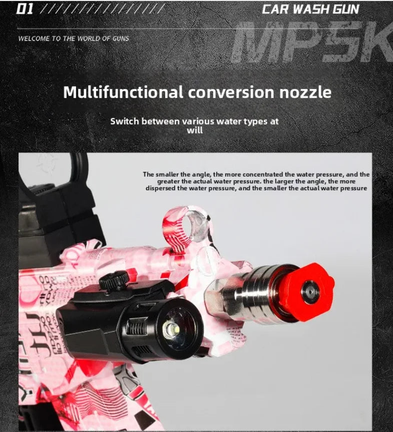 Shine Grafitti MP5K High Pressure Car Wash Spray Gun