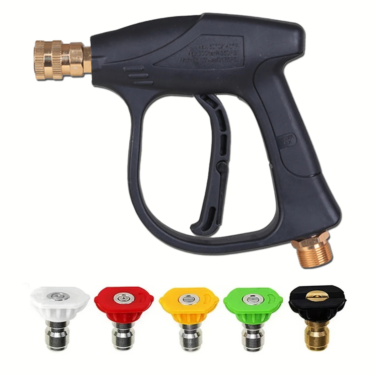 Shine 2175 PSI High Pressure Washer Gun Black/Blue Short Handle