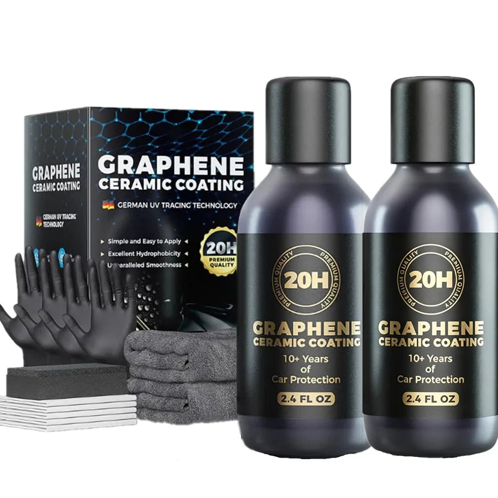 Shine 20H Advanced Nano Graphene Car Ceramic Coating 140ml Kit