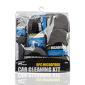 Shine Car Cleaning Tool Kit (Complete Wash & Detailing Set with Brush, Glove, Sponge, Pads & Towels)