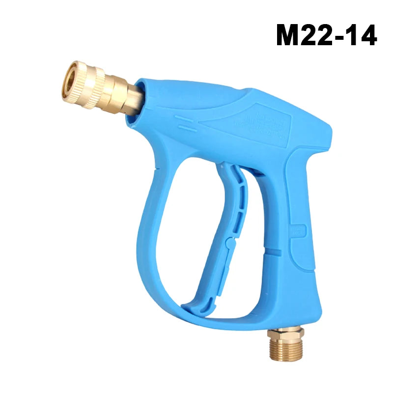 Shine 2175 PSI High Pressure Washer Gun Black/Blue Short Handle