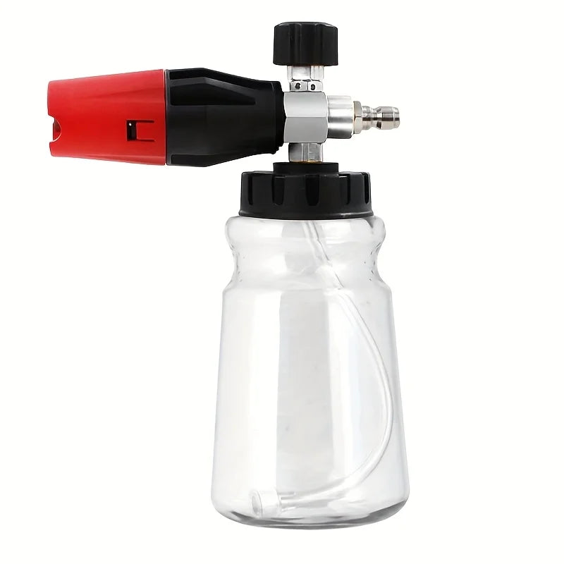 Shine Foam Bottle for Foam Cannon Silver and Gold Color