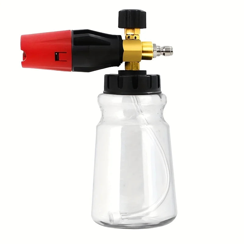 Shine Foam Bottle for Foam Cannon Silver and Gold Color