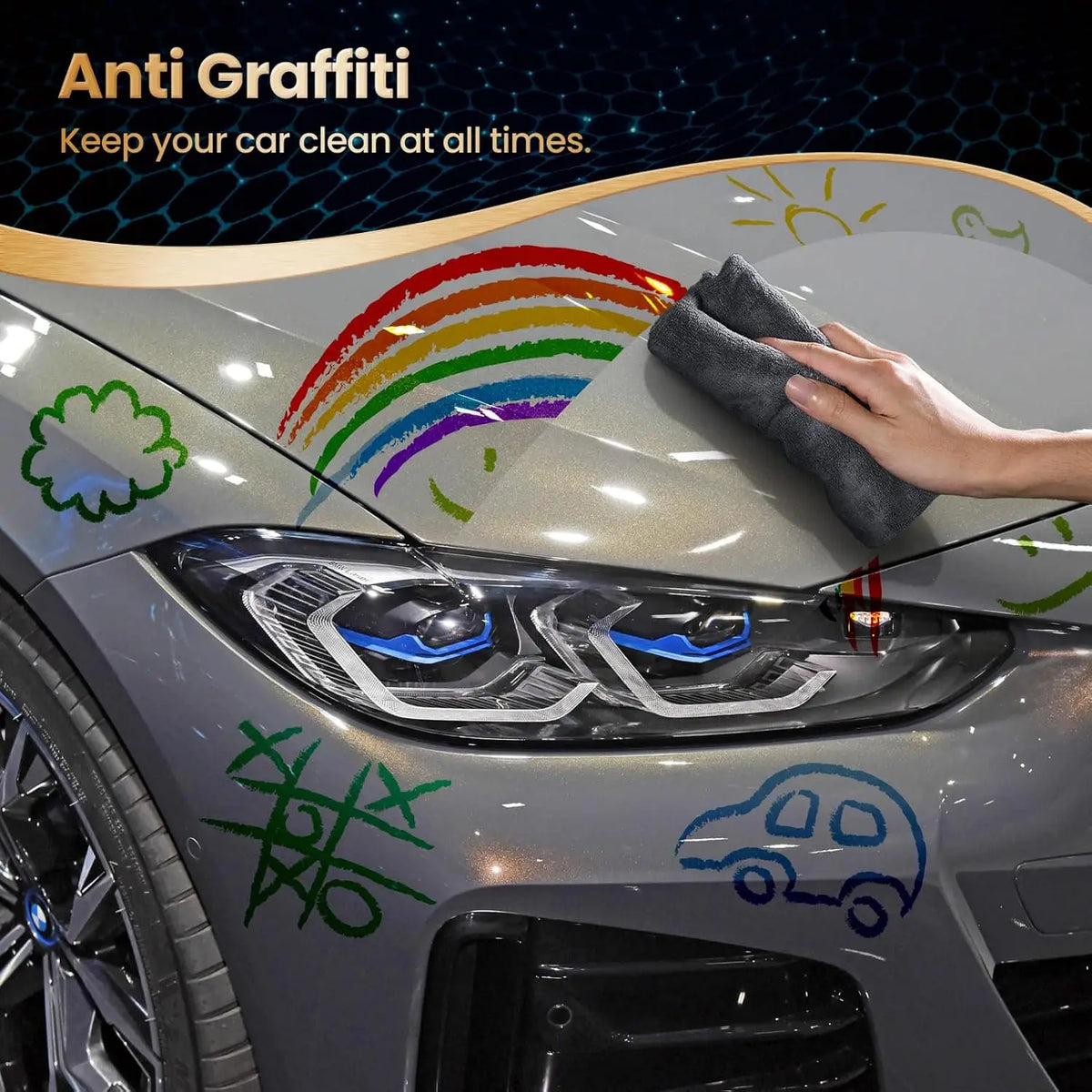 Shine 20H Advanced Nano Graphene Car Ceramic Coating 140ml Kit