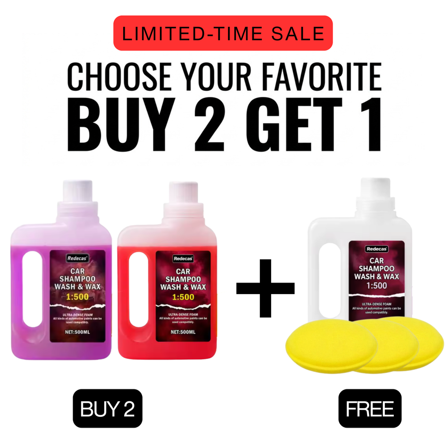 Shine 500ml Foam Car Shampoo Wash & Wax (1:500)